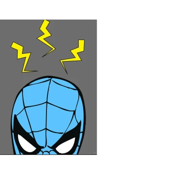Παιδική Αφίσα Into Wonderland Marvel PowerUp Spider-Man Sense WB-M-015 Komar