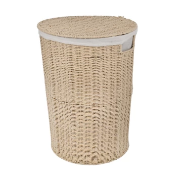 Καλάθι Απλύτων με Καπάκι Botanica 88lt Paper Rope Estia 02-18740