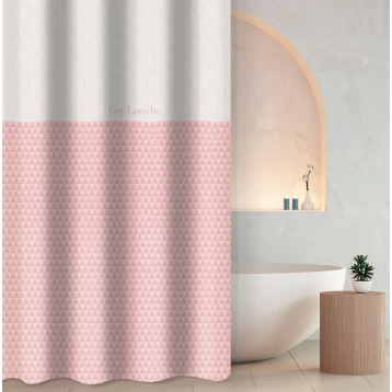 Υφασμάτινη Κουρτίνα Μπάνιου Guy Laroche Tokyo Dusty Pink