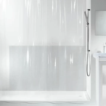 Κουρτίνα Μπάνιου Πλαστική Spirella TRANSPARENT 180x200cm 00734.001