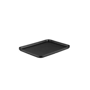Δίσκος Μελαμίνης Ορθογώνιος Gravity Matt Μαύρος Espiel 26x18cm MLB2325K36-6