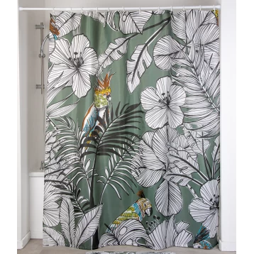 Κουρτίνα Μπάνιου Polyester 180x200 Eurocasa 1358