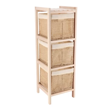 Έπιπλο Μπάνιου mdf με 3 Συρτάρια Eurocasa 9706