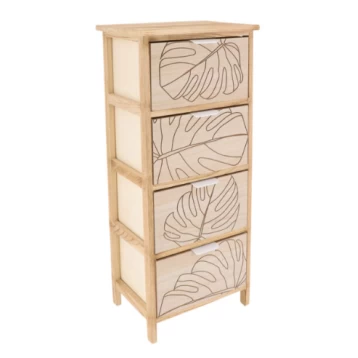 Έπιπλο Μπάνιου mdf Με 4 Συρτάρια Eurocasa 9705