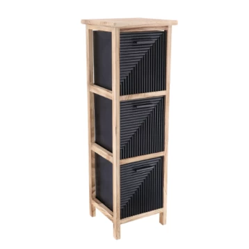 Έπιπλο Μπάνιου mdf με 3 Συρτάρια Eurocasa 9702