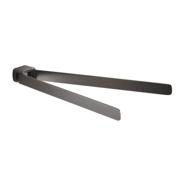 Πετσετοκρεμάστρα Περιστροφική Gun Metal (Pvd Plated) Gedy Pirenei PI23-81 