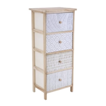 Έπιπλο Μπάνιου mdf Με 4 Συρτάρια Eurocasa 9700