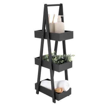 Ραφιέρα Επιδαπέδια 3όροφη Mdf Eurocasa 9721