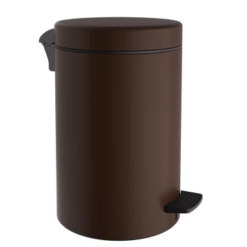 Χαρτοδοχείο με Soft Close 12lt Μεταλλικό Wenge 12-090-943